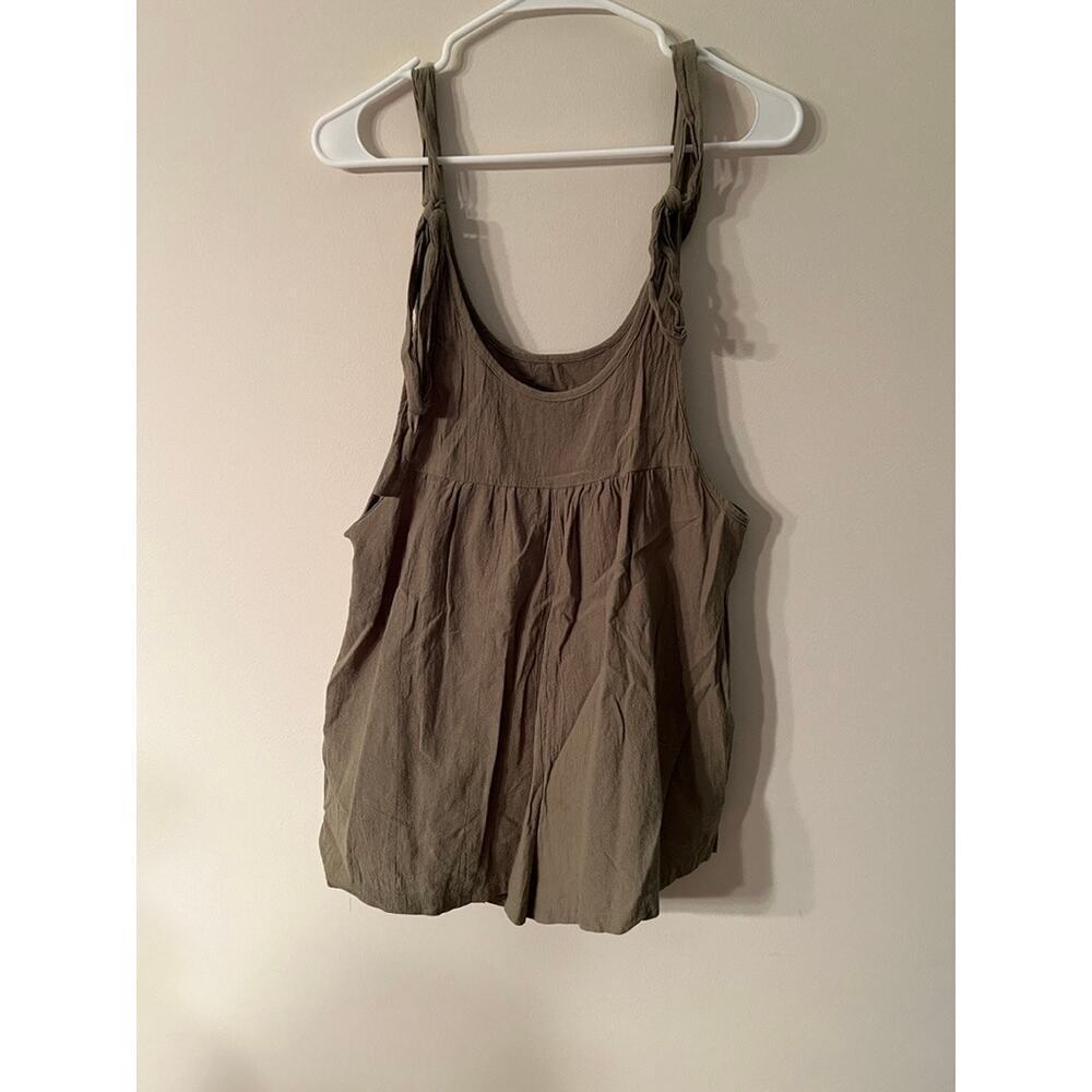 Shein Tan Romper